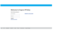 Desktop Screenshot of iprelay.cogeco.com