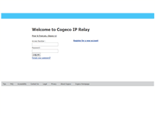 Tablet Screenshot of iprelay.cogeco.com